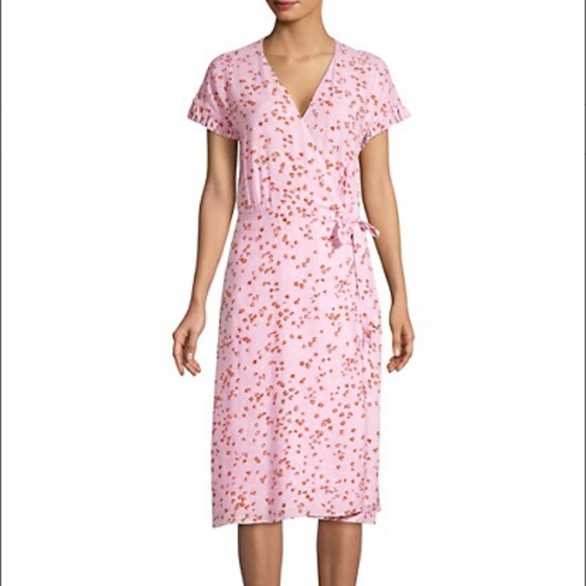 Joie Bethwyn Floral Wrap Dress Nwt